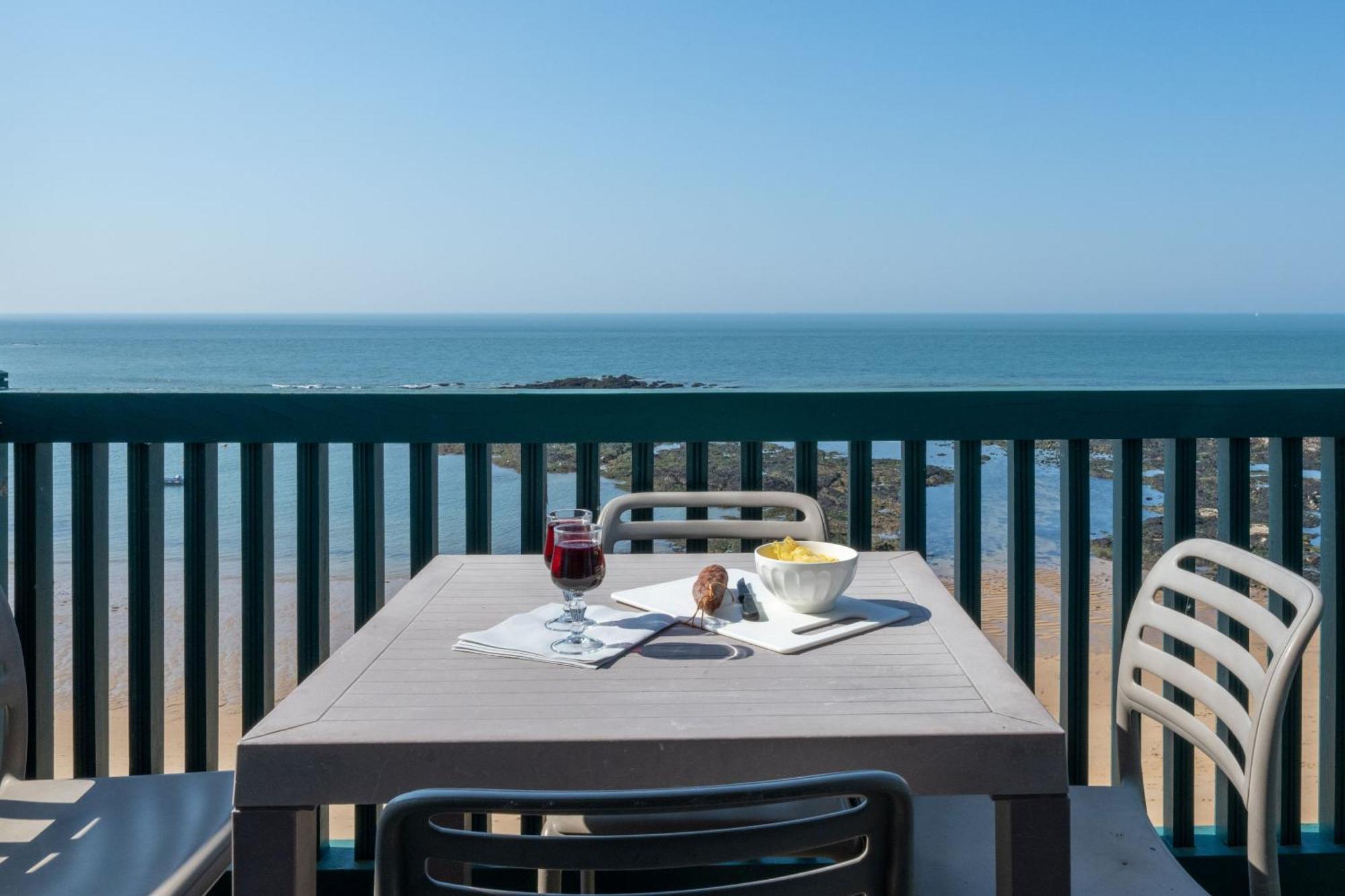 Residence Odalys Valentin Plage Batz-sur-Mer Eksteriør bilde