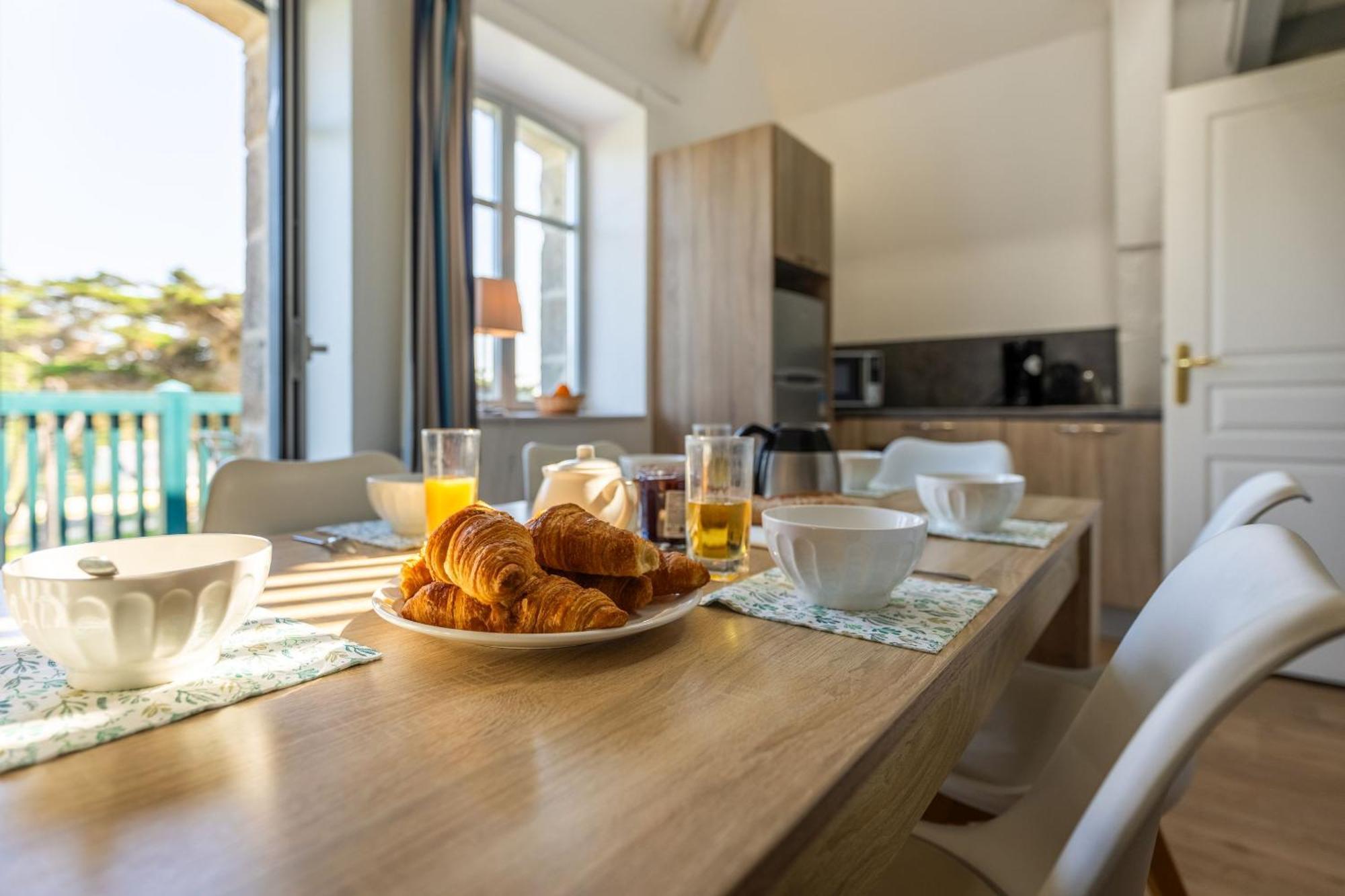 Residence Odalys Valentin Plage Batz-sur-Mer Eksteriør bilde