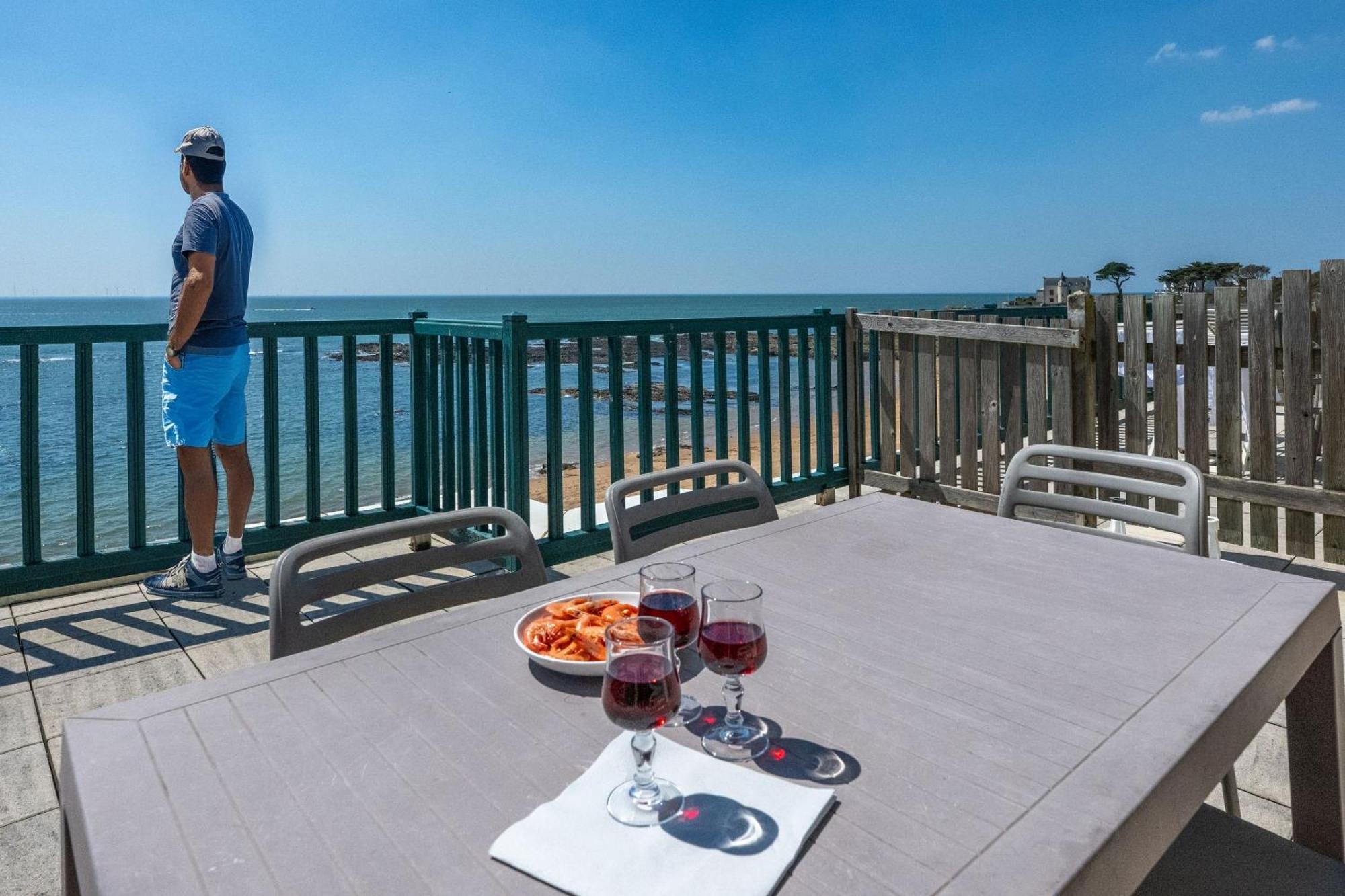 Residence Odalys Valentin Plage Batz-sur-Mer Eksteriør bilde