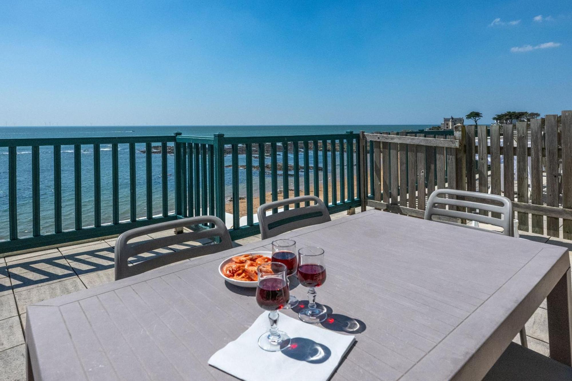 Residence Odalys Valentin Plage Batz-sur-Mer Eksteriør bilde