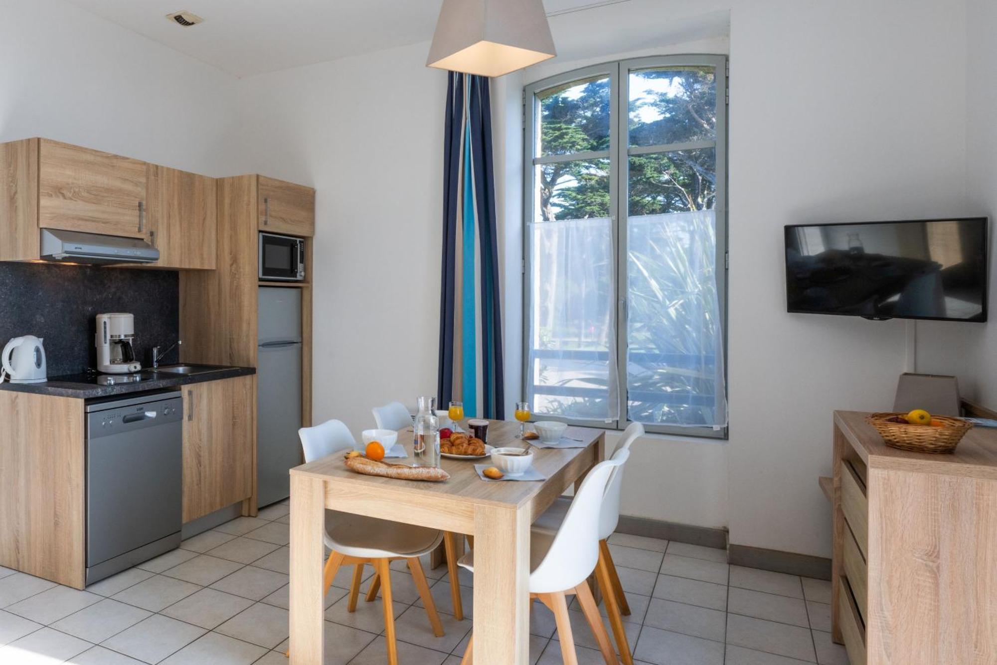 Residence Odalys Valentin Plage Batz-sur-Mer Eksteriør bilde