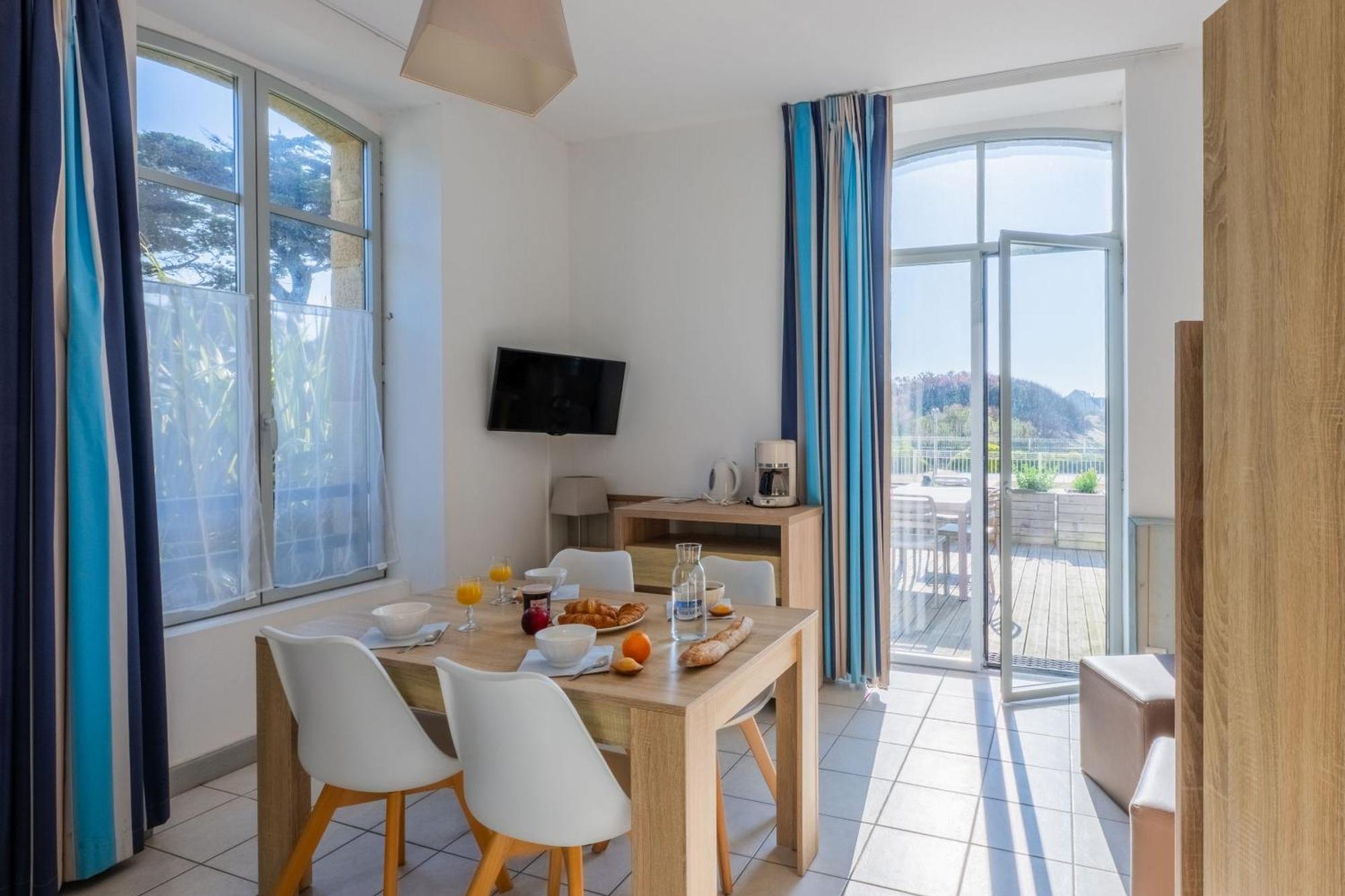 Residence Odalys Valentin Plage Batz-sur-Mer Eksteriør bilde